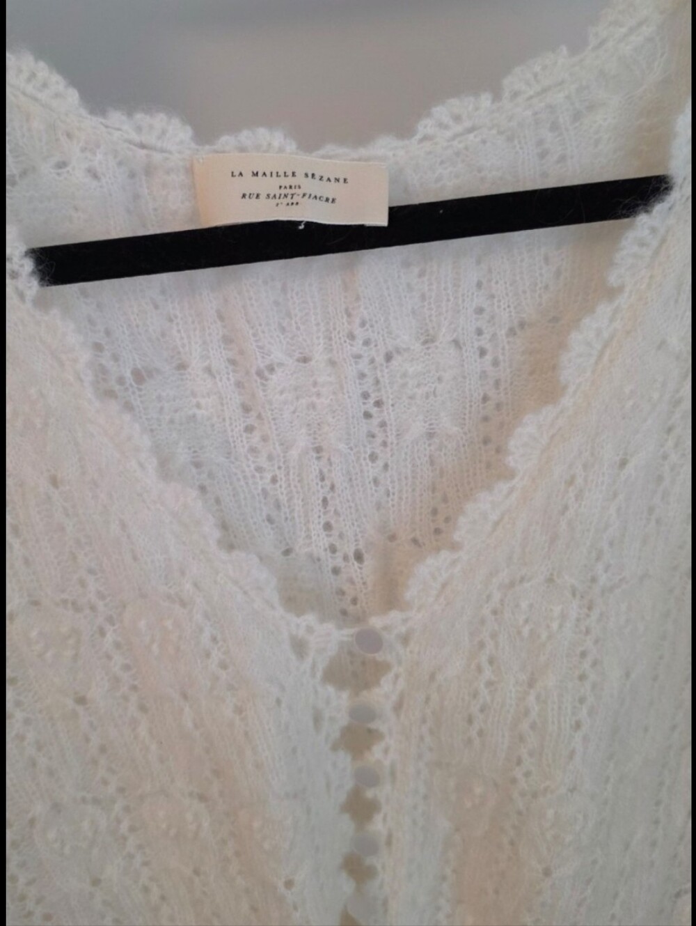 Sezane Elise Cardigan Size SMALL - Picture 5 of 5